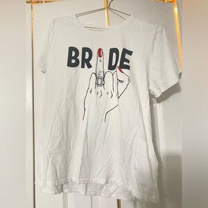 Women’s xl bride tee